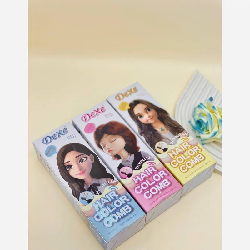 شامپو رنگ بدون دکلره دکس