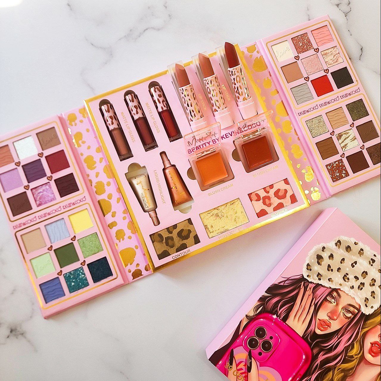 پک ارایشی همه کاره از برند معروف KEVIN COCO