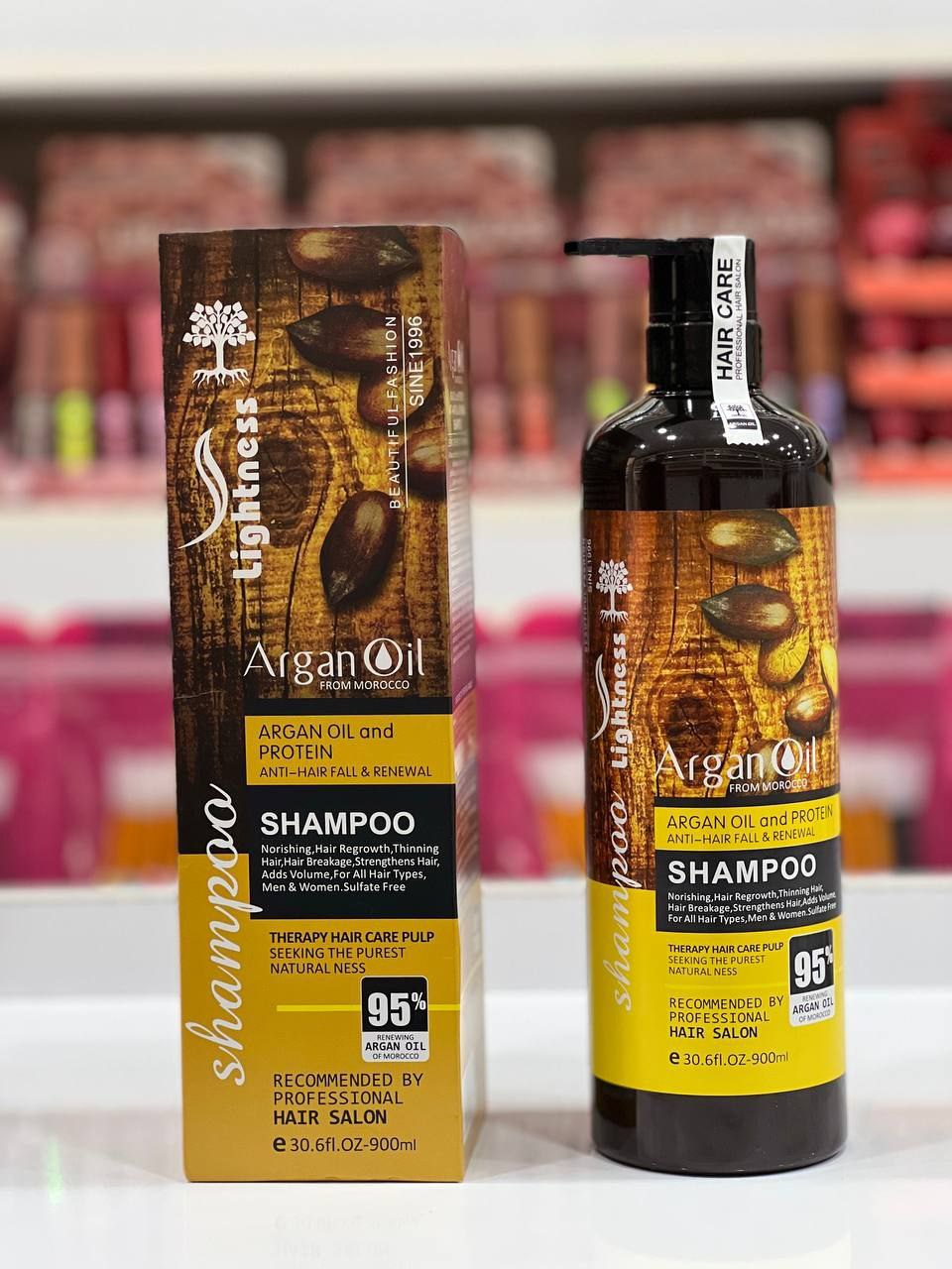 شامپو  آرگان لایتنس Argan oil