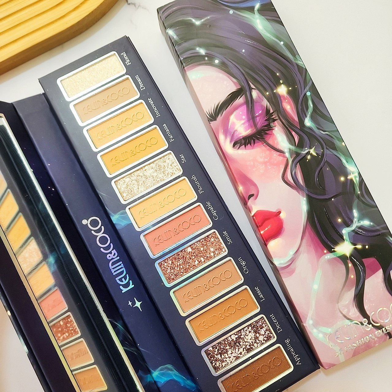 پالت سایه سه طبقه تاشو آبی کوین اند کوکو Kevin & Coco