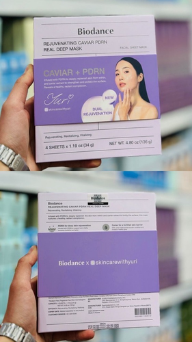 ✨ماسک ورقهای Biodance (Caviar + PDRN Real Deep Mask)