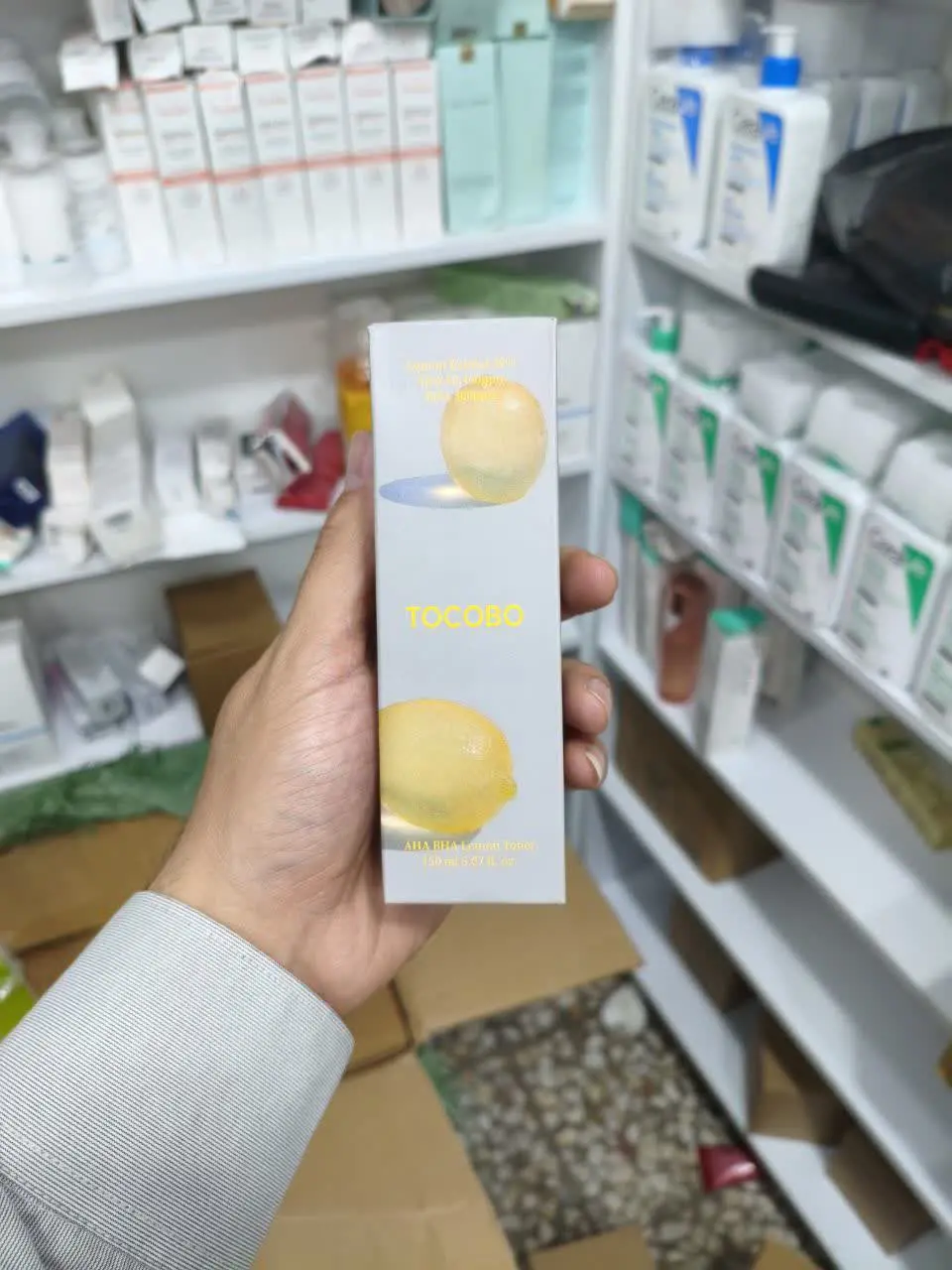 تونر لایه بردار لیمو حاوی AHA و BHA حجم 150 میل
