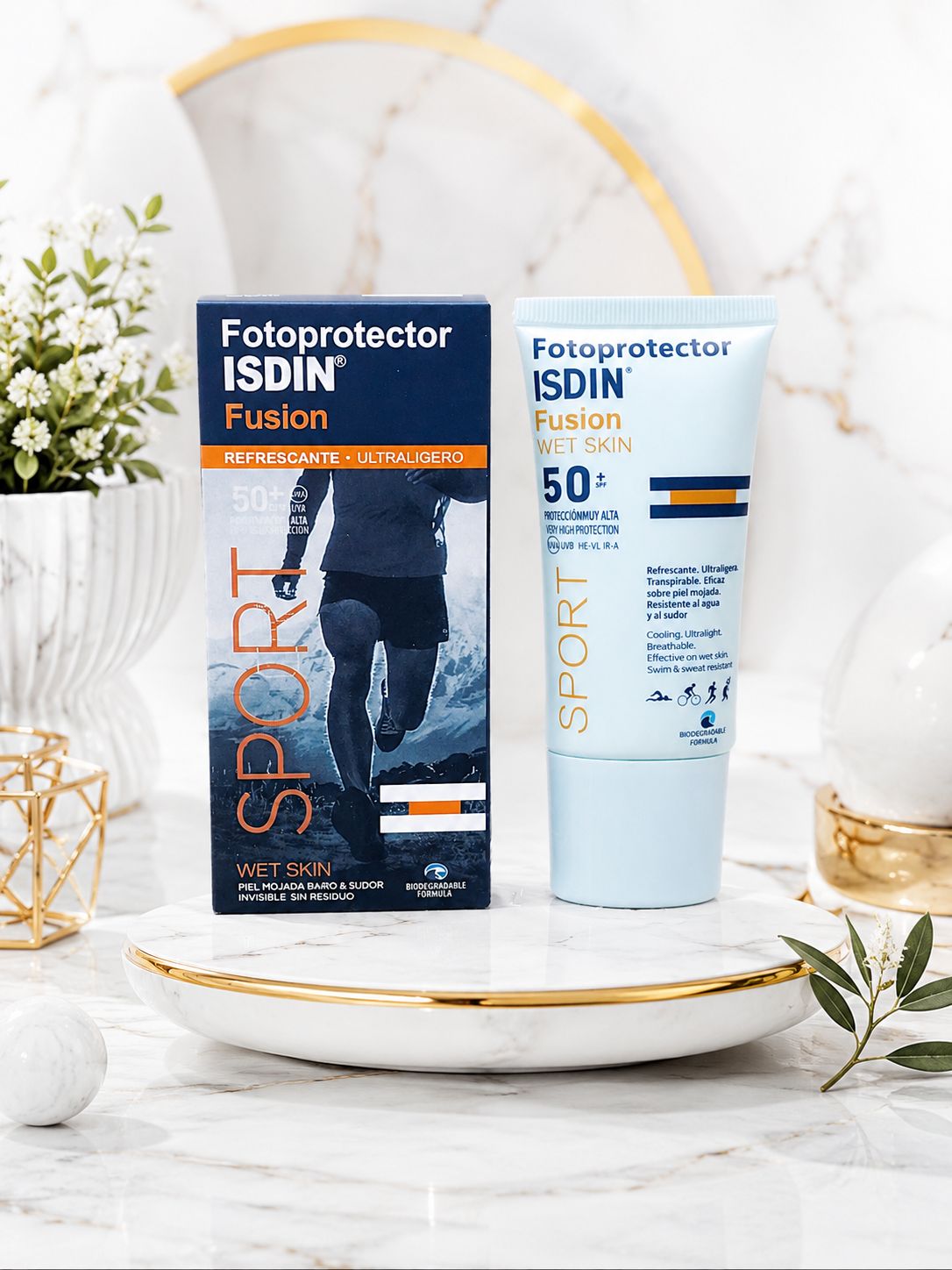 #ضدآفتاب  ☀️🏃‍♂️ ضدآفتاب اسپرت ایزدین SPF50+  🇪🇸 ساخت اسپانیا