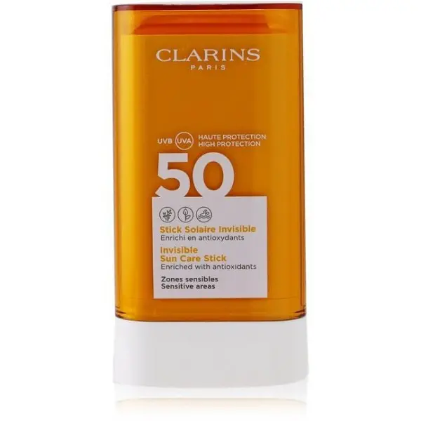 ضدآفتاب استیکی بی رنگ SPF50 کلارنس 17 میل