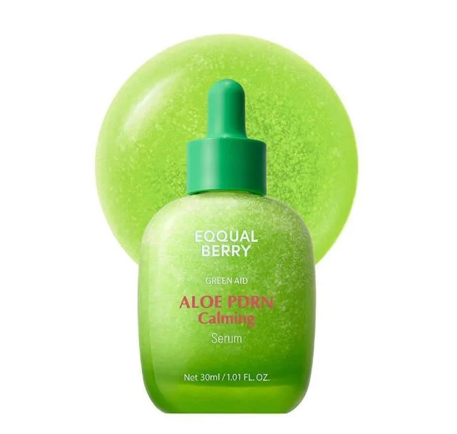 سرم PDRN و آلوئه ورا اکوال بری ترمیم کننده و تسکین دهنده قوی پوست / Eqqualberry