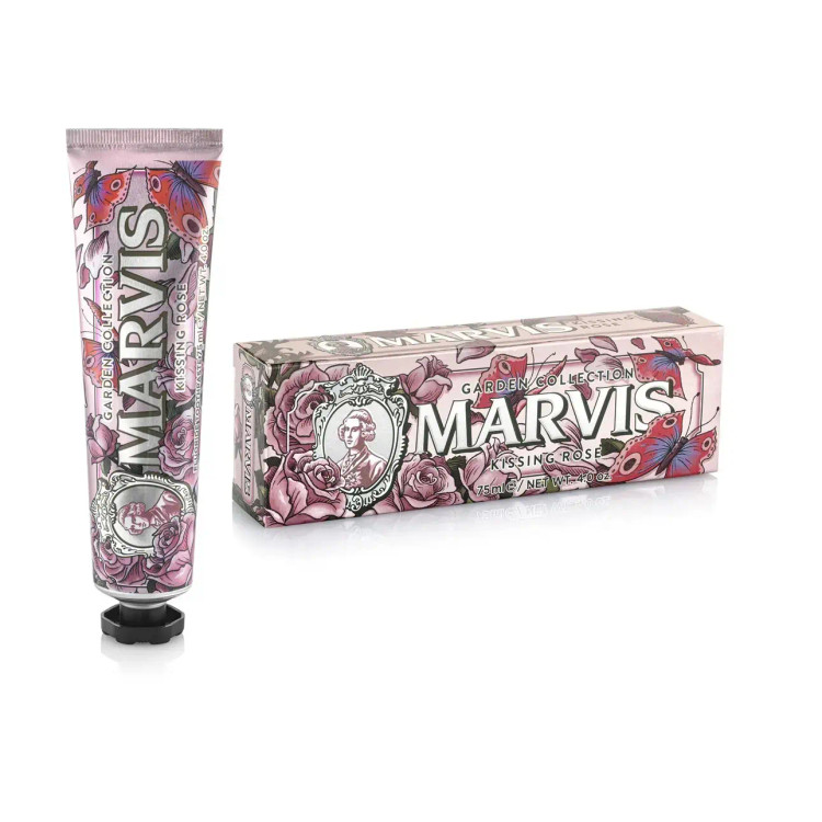 خمیر دندان مارویس KISSING ROSE گاردن رز بلغاری 75میل