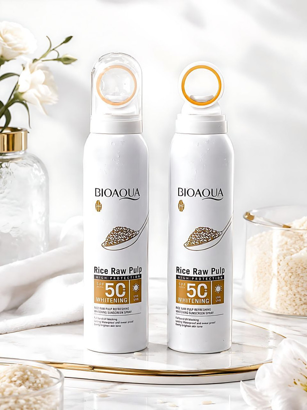 اسپری ضدآفتاب برنج BIOAQUA | SPF 50