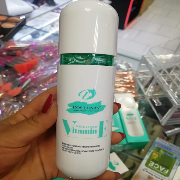 تونر ویتامین E صورت داس لوناس Dos Lunas Vitamin E حجم ۱۲۰ میلی لیتر