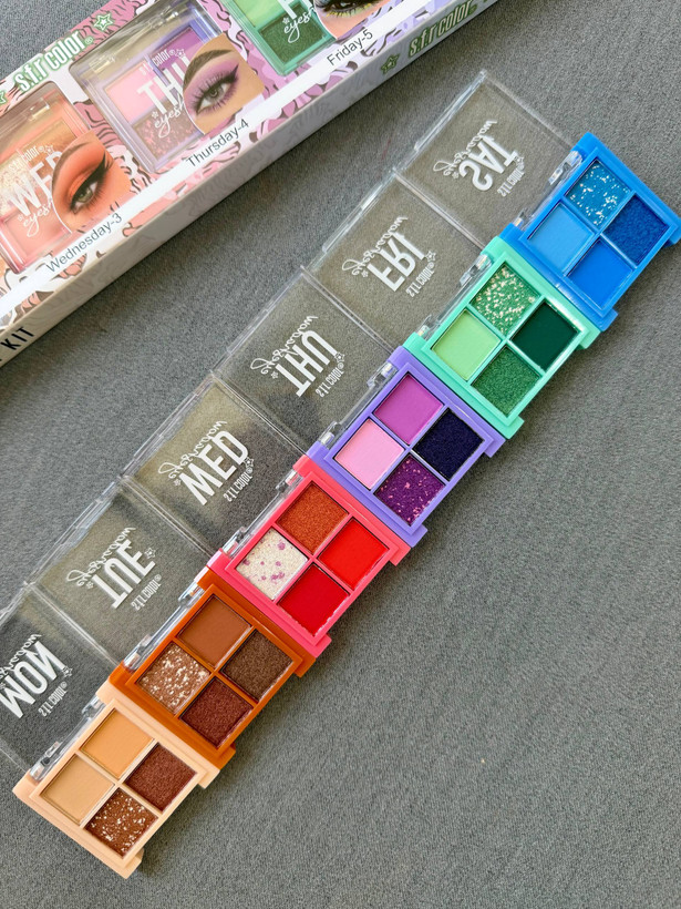 باکس پالت سایه چشم ۶عددی جیبی sfr color