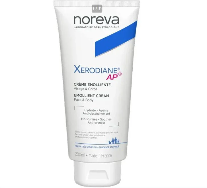 کرم مرطوب کننده و التیام بخش اکسرودیان نوروا حجم 200 میلی لیتر (Noreva Xerodiane AP+) اورجینال