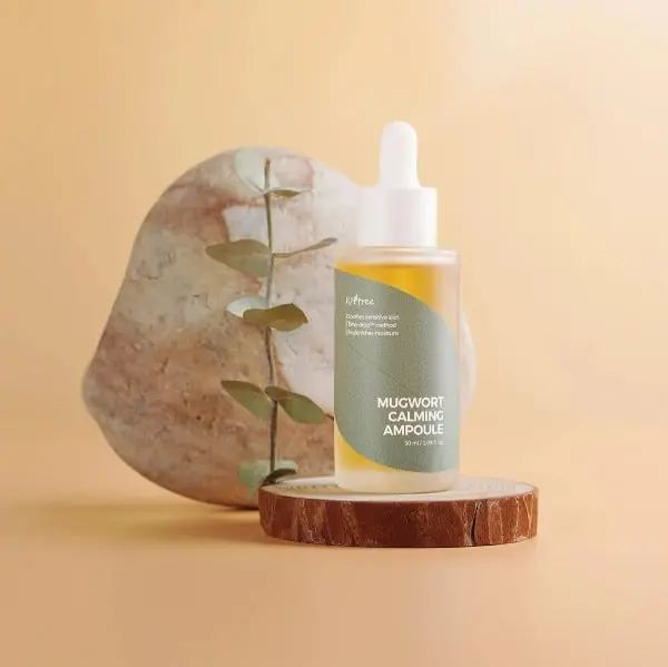 سرم جوانساز و ضد لک ایزنتری Mugwort calming ampoule حجم 50 میل اورجینال